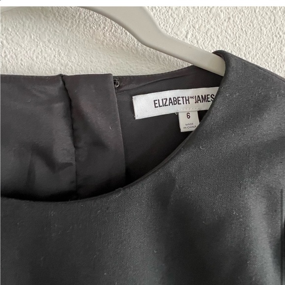 Elizabeth and James Little Black Cut Out Dress - Picture 6 of 9